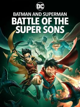 Постер к мультфильму Бэтмен и Супермен: битва Суперсыновей